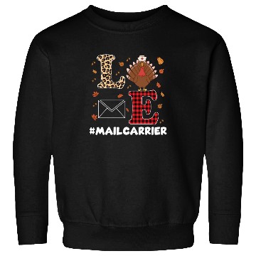 Discover Great Mail Carrier Thanksgiving Turkey Outfit Sweatshirts