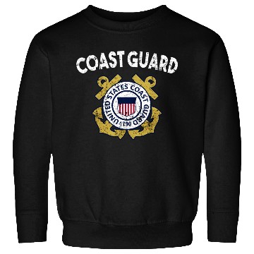Discover Proud Coast Guard Military Pride Sweatshirts
