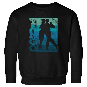 Discover Tango Argentino Dancing Heartbeat Milonga Vals Tan Sweatshirts