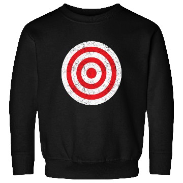 Discover Print On Back Bullseye Target Bulls Eye Fun Sweatshirts