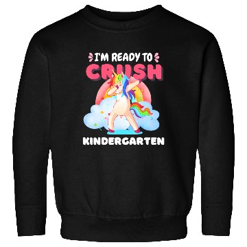 Discover Kindergarten Unicorn Rainbow Back to School Sweatshirts