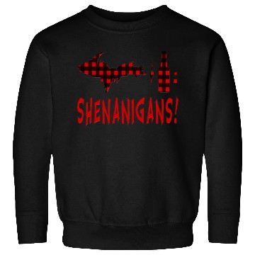 Discover Up Drink Beer Wine Shenanigans Upper Peninsula Cam Sweatshirts