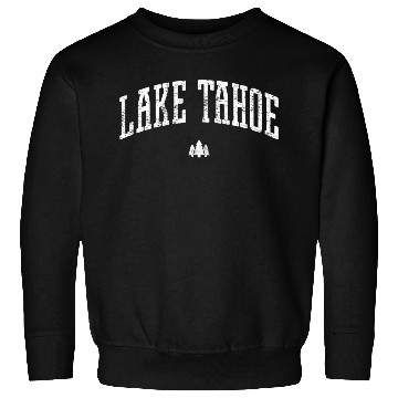 Discover Lake Tahoe Tree Icon Sweatshirts