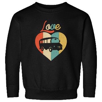 Discover Love School Bus Sweatshirts