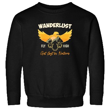 Discover Wanderlust Mountaineer Hiking Mountain love Sweatshirts