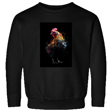 Discover Chicken Colorful Farmer Sweatshirts