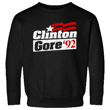 Discover Clinton Gore Bill Clinton 92 Elect Sweatshirts