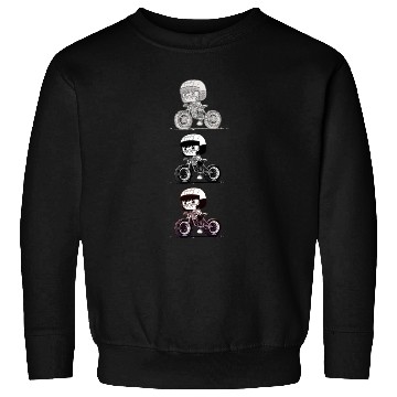 Discover Biker Progress Cycling Funny Cyclist Colorful Sweatshirts