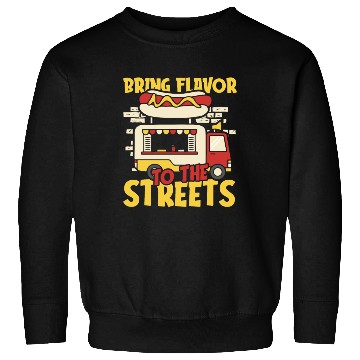Discover Street Food Hotdog Sweatshirts