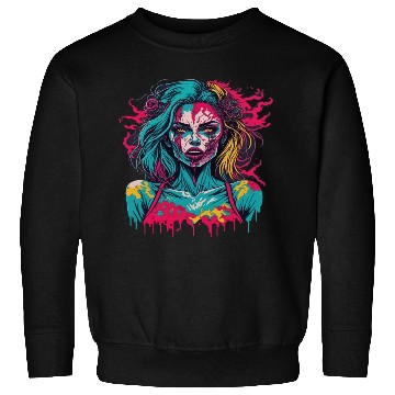 Discover Zombie Girl Sweatshirts