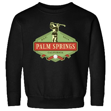 Discover Palm Springs California Golf Sweatshirts