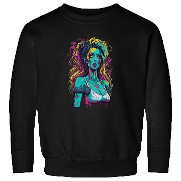 Discover Zombie Girl Sweatshirts