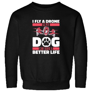 Discover Drone Pilot Dog Sweatshirts
