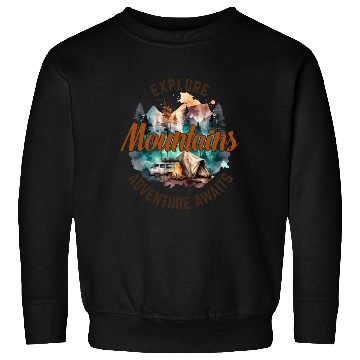 Discover Camping Gear, Adventure Time Sweatshirts, Hiking Sweatshirts