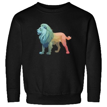 Discover Lion silhouette Sweatshirts