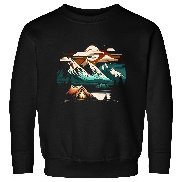 Discover Calm Wild Night Sweatshirts