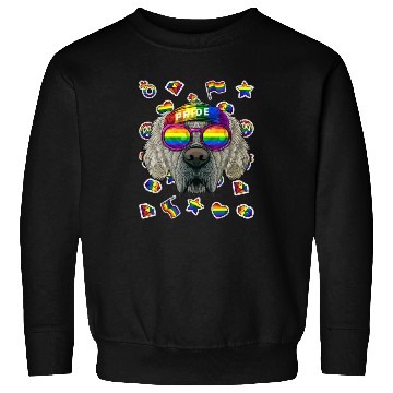 Discover Lgbt Golden Retriever Gay Pride Month Dog Rainbow Sweatshirts