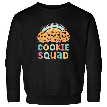 Discover Cookie Squad Funny Matching For Girls Cookie Lover Sweatshirts