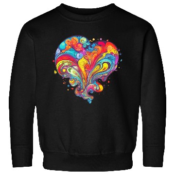 Discover Psychedelic Love Sweatshirts