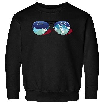 Discover Mountain Sun Glasses Sweatshirts