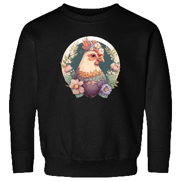 Discover Cottagecore Cute Pet Chicken Farm Animal Sweatshirts