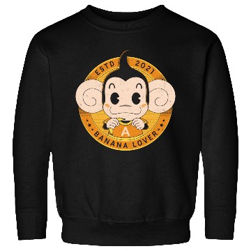 Discover Monkey Banana Lover Sweatshirts