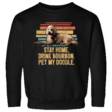 Discover Pet My Doodle Retro Goldendoodle Dog Dad Doodle Sweatshirts