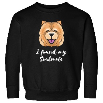 Discover Chow Chow Dog Soulmate Puppy Dog Lover Sweatshirts