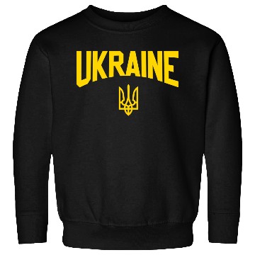 Discover 52373 Ukraine Flag Trident Sweatshirts