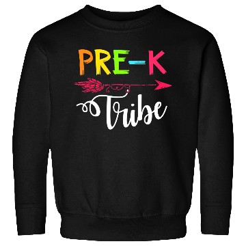 Discover Team Pre K Teacher Tribe Back To School Sweatshirts