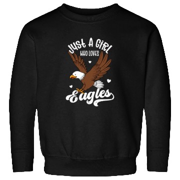 Discover Girls Eagle, Funny Eagle Sweatshirts, Eagle Loverstatement