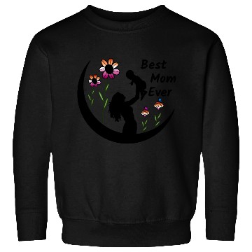 Discover LGBTQ Mother's Day, Best Mom Ever, Lesbian Flag Sweatshirts