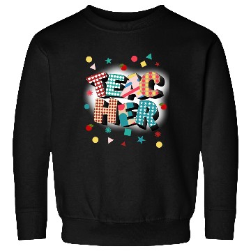 Discover Teacher typography Sweatshirts