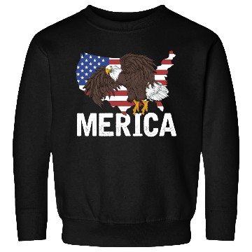 Discover Us Flag Merica Pride Patriot Proud American Bald Sweatshirts