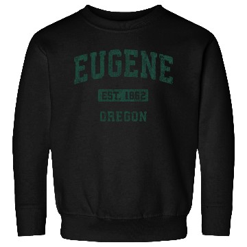 Discover Eugene Oregon Or Athletic Sports Sweatshirts