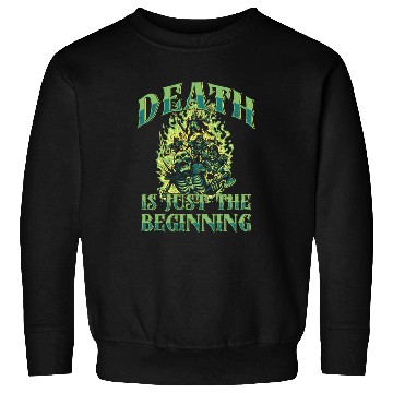 Discover Necromancy Death Is Just The Beginning Necromancer Sweatshirts