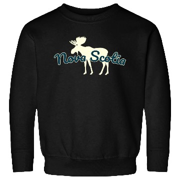 Discover Nova Scotia Moose Or Sweatshirts