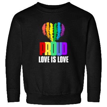Discover Love is Love Sweatshirts Equality Human Rights Proud