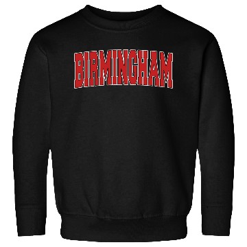 Discover Birmingham Varsity Style Uk Sports Sweatshirts