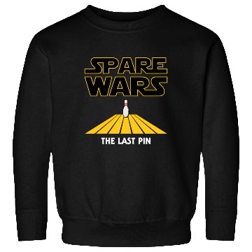 Discover Spare Wars Bowler Bowling Parody Sweatshirts