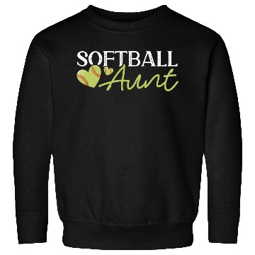 Discover Softball Aunt - Pitcher Softball Player Catcher Sweatshirts