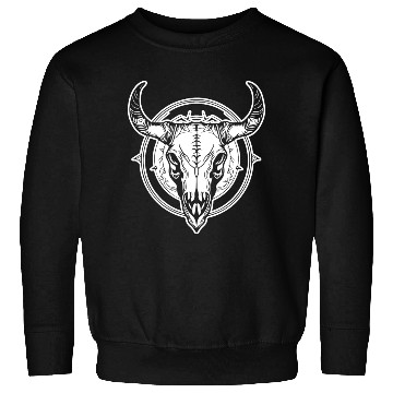 Discover Cow Skull Boho Sweatshirts