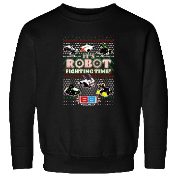 Discover Battlebots It'S Robot Fighting Time Ugly Sweatshirts
