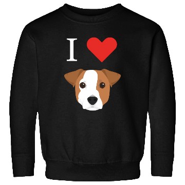 Discover I Love My Jack Russell Dog Sweatshirts