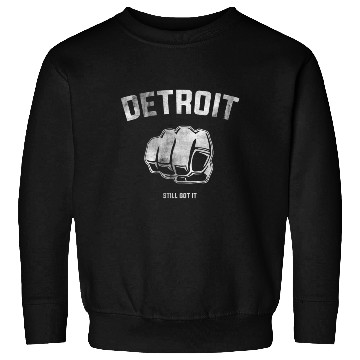 Discover Detroit Fist City Style For Sweatshirts