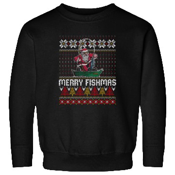 Discover Merry Fishmas Ugly Sweatshirts