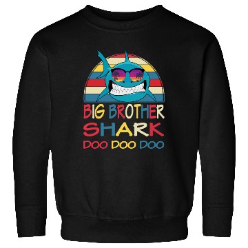 Discover Big Brother Shark Sweatshirts Doo Doo Doo Family