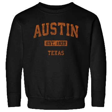 Discover Austin Texas Tx Athletic Sports Sweatshirts