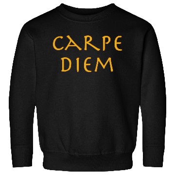 Discover Carpe Diem Happiness Inration For Busy People Sweatshirts