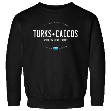 Discover Tur And Caicos Beach Waves Sweatshirts